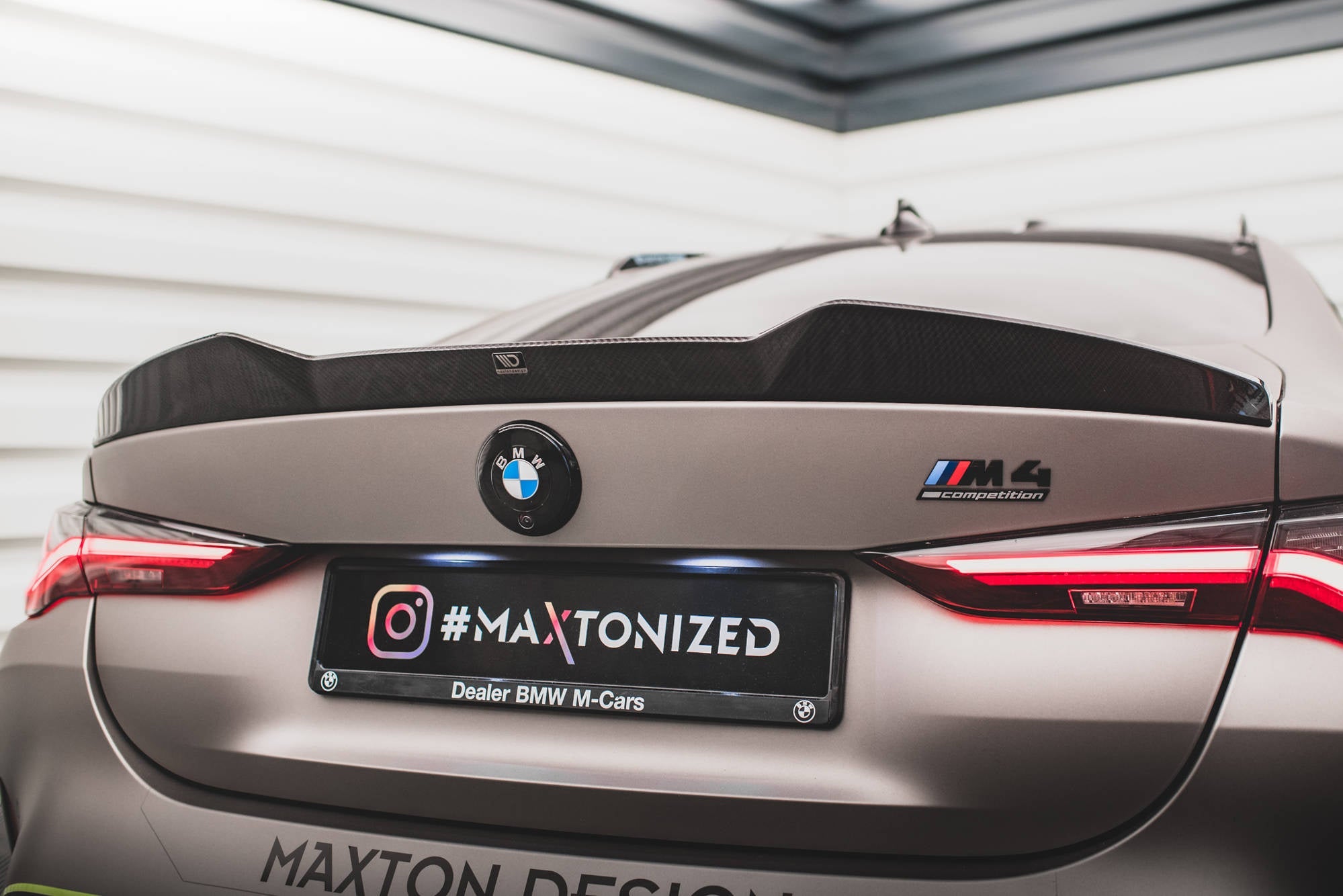 Maxton Design Set Of Prepreg Carbon Fiber Splitters para BMW M4 Coupe G82 / G82 Facelift - imagen 16