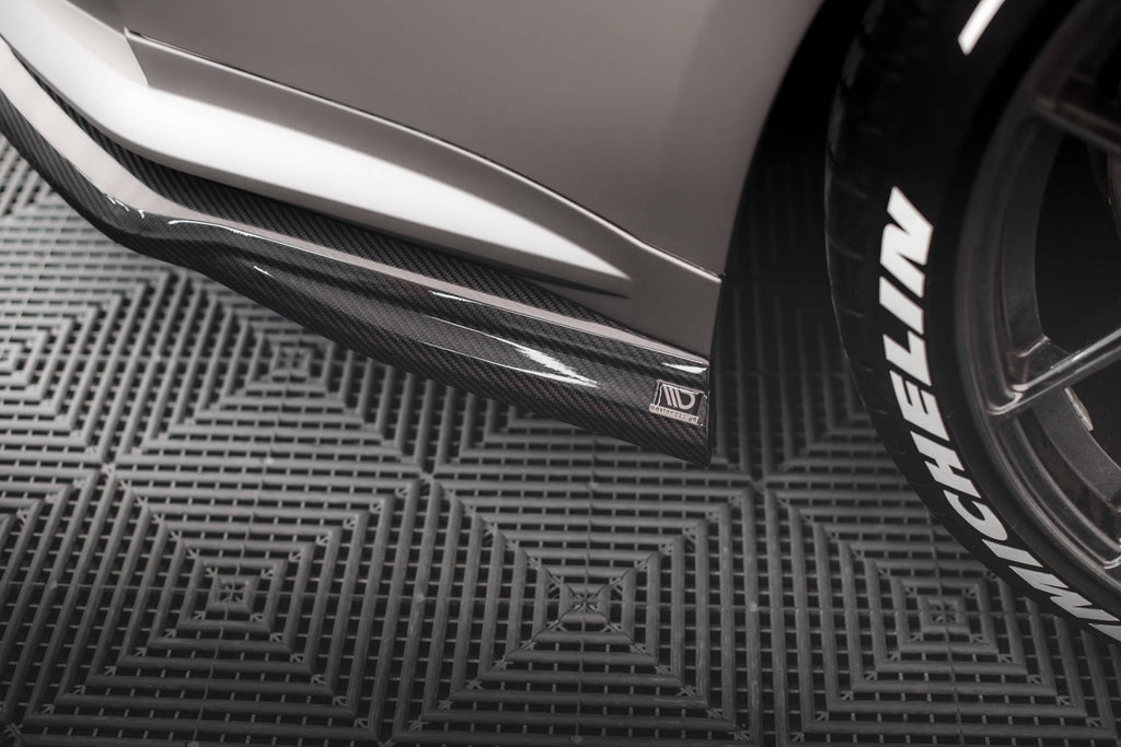 Maxton Design Set Of Prepreg Carbon Fiber Splitters para BMW M4 Coupe G82 / G82 Facelift - imagen 9