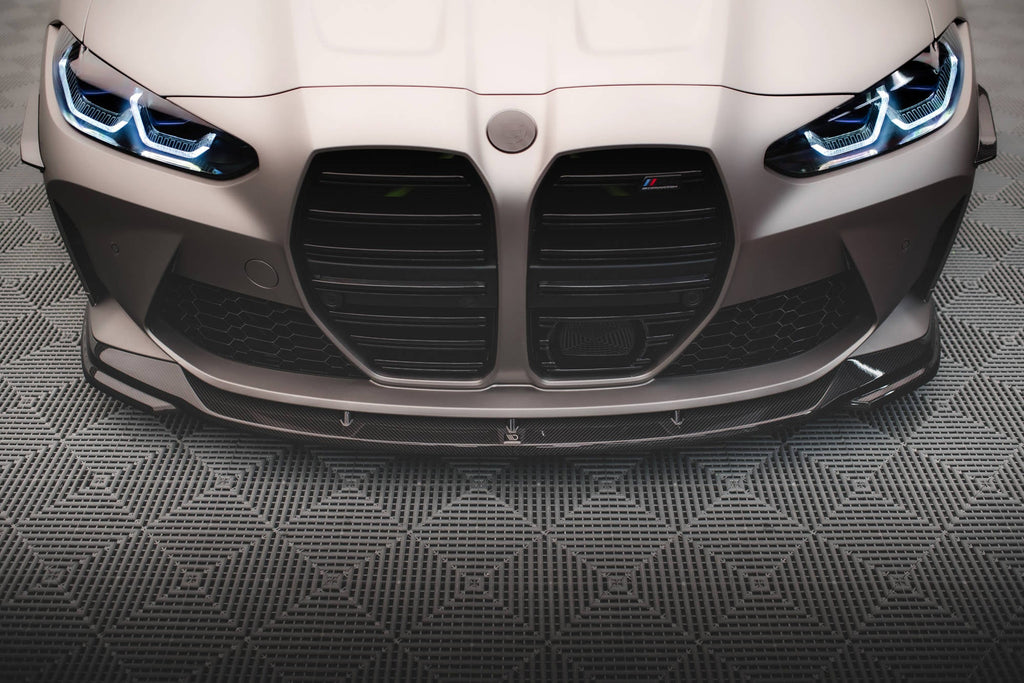 Maxton Design Set Of Prepreg Carbon Fiber Splitters para BMW M4 Coupe G82 / G82 Facelift - imagen 4
