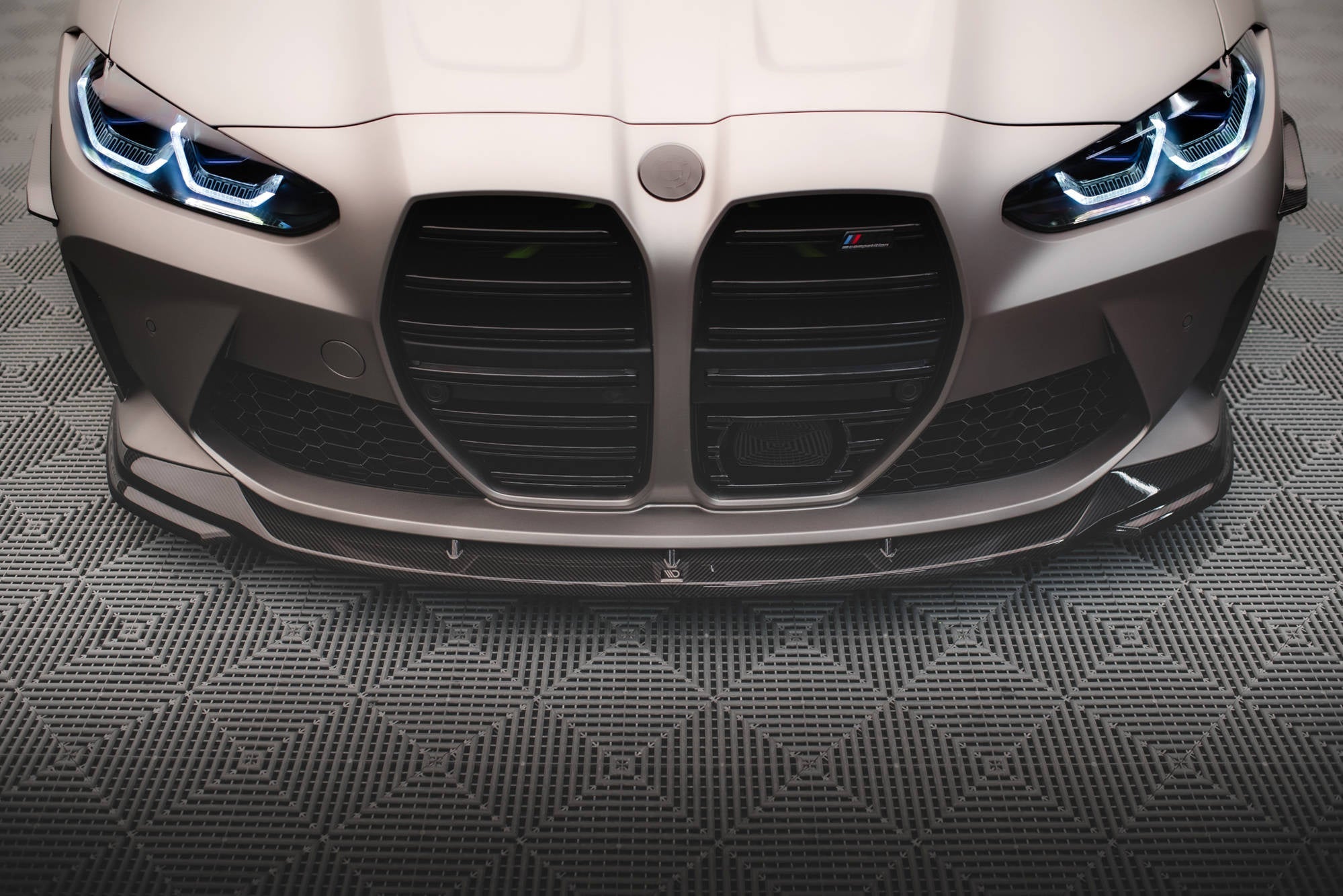 Maxton Design Set Of Prepreg Carbon Fiber Splitters para BMW M4 Coupe G82 / G82 Facelift - imagen 4