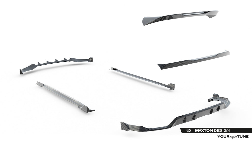 Maxton Design Set Of Prepreg Carbon Fiber Splitters para BMW X5 M-Pack G05 - imagen 30