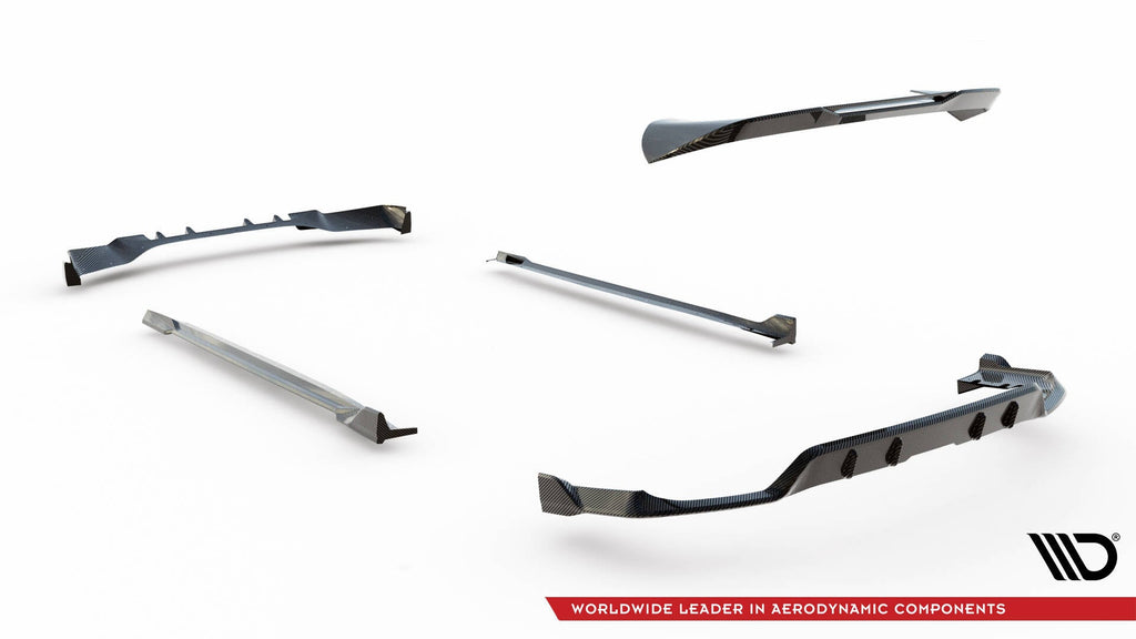 Maxton Design Set Of Prepreg Carbon Fiber Splitters para BMW X5 M-Pack G05 Facelift - imagen 29