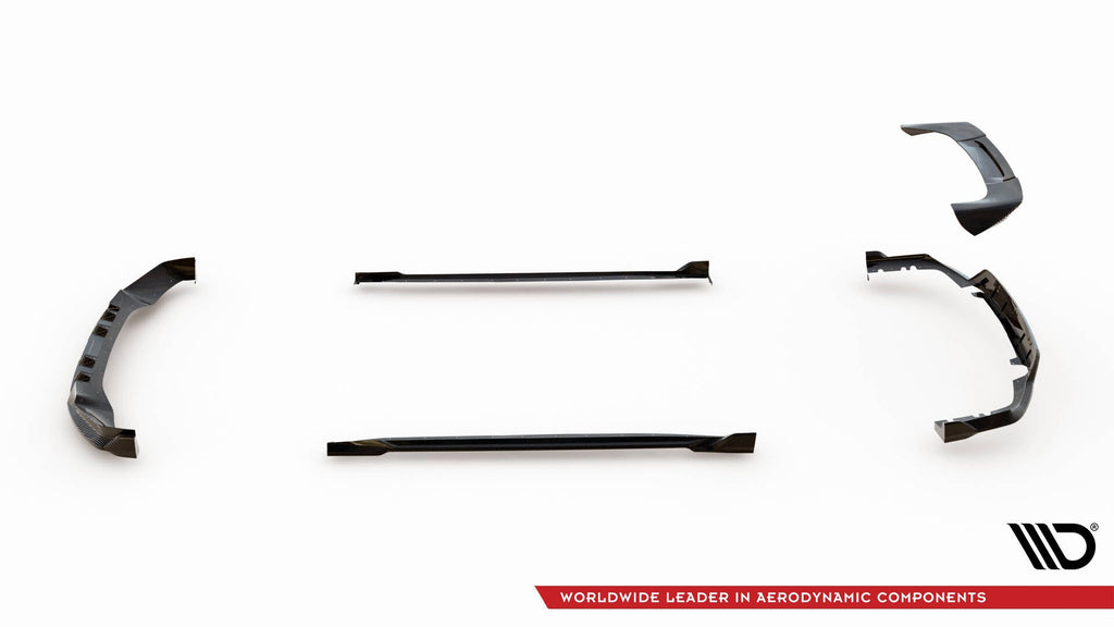 Maxton Design Set Of Prepreg Carbon Fiber Splitters para BMW X5 M-Pack G05 Facelift - imagen 28