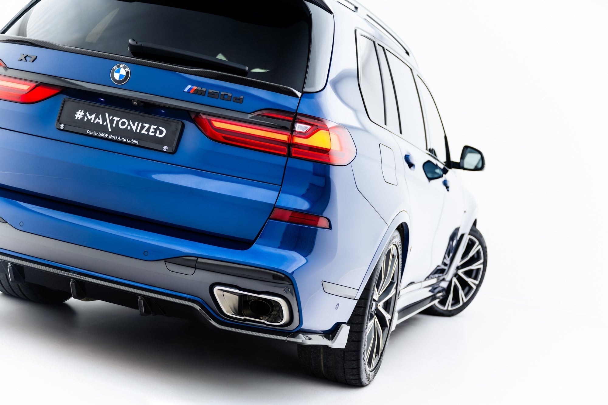 Maxton Design Set Of Prepreg Carbon Splitters para BMW X7 M-Pack G07 - imagen 24