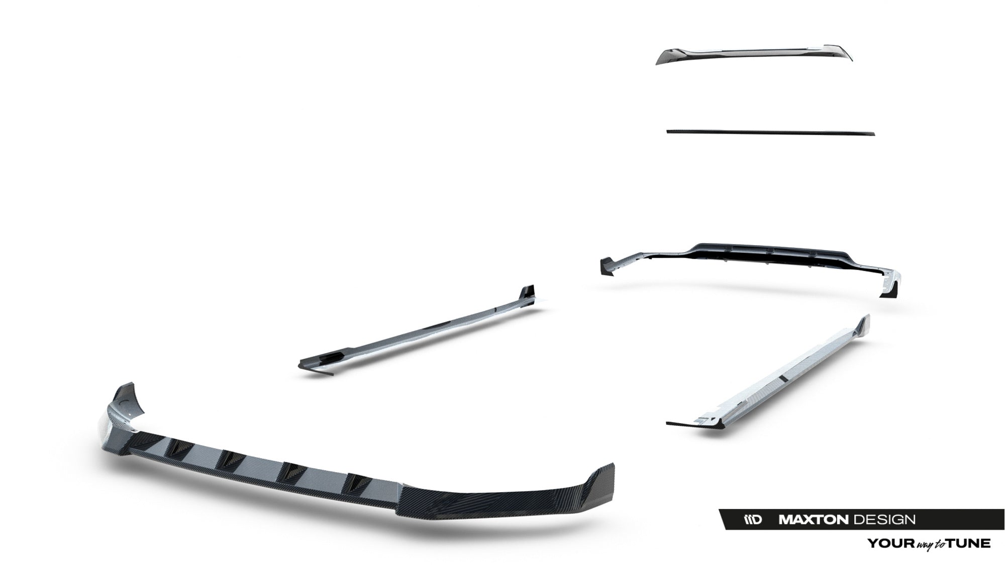 Maxton Design Set Of Prepreg Carbon Splitters para BMW X7 M-Pack G07 - imagen 42