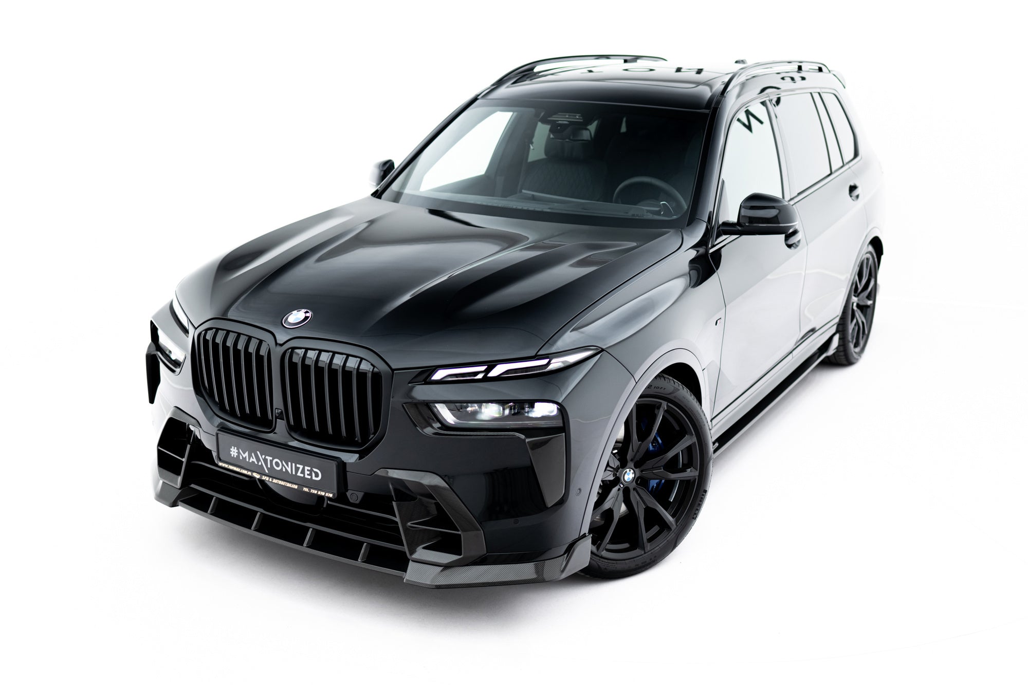 Maxton Design Set Of Prepreg Carbon Splitters V.2 para BMW X7 M-Pack G07 Facelift - imagen 3