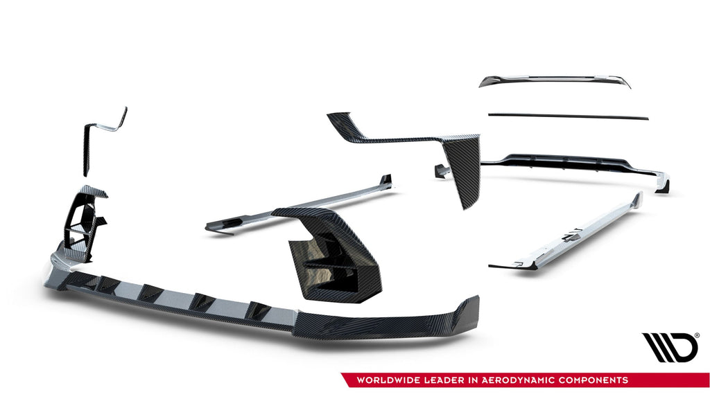 Maxton Design Set Of Prepreg Carbon Splitters V.2 para BMW X7 M-Pack G07 Facelift - imagen 22