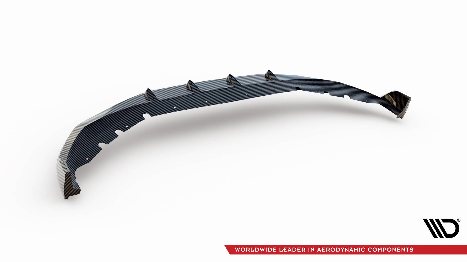 Maxton Design Splitter delantero de fibra de carbono pre-preg + Abs Splitter para BMW 7 M-Pack G11 Facelift - imagen 12