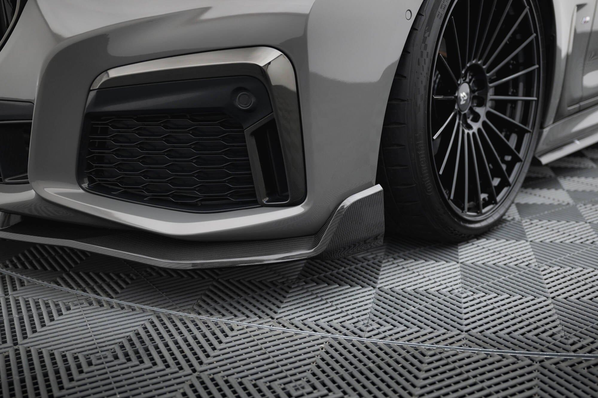 Maxton Design Splitter delantero de fibra de carbono pre-preg + Abs Splitter para BMW 7 M-Pack G11 Facelift - imagen 6