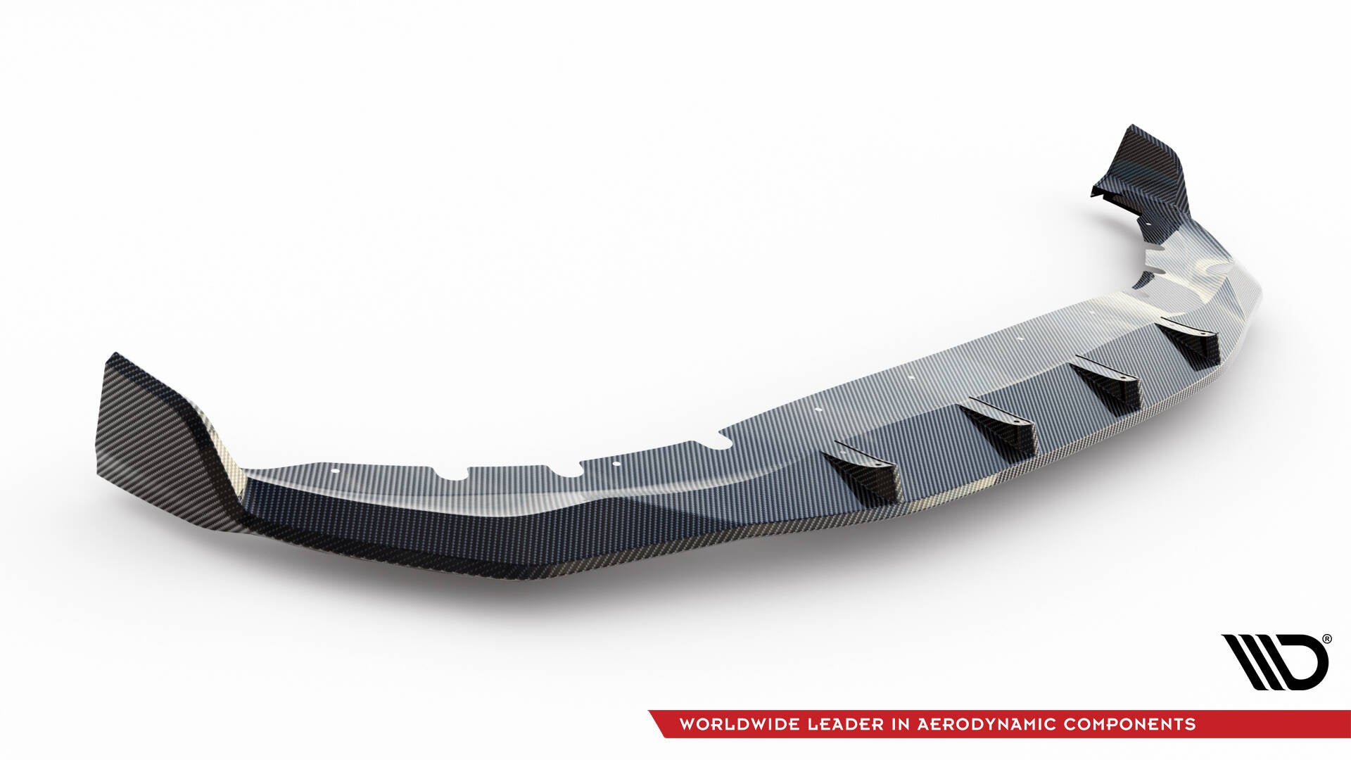 Maxton Design Splitter delantero de fibra de carbono pre-preg + Abs Splitter para BMW 7 M-Pack G11 Facelift - imagen 7