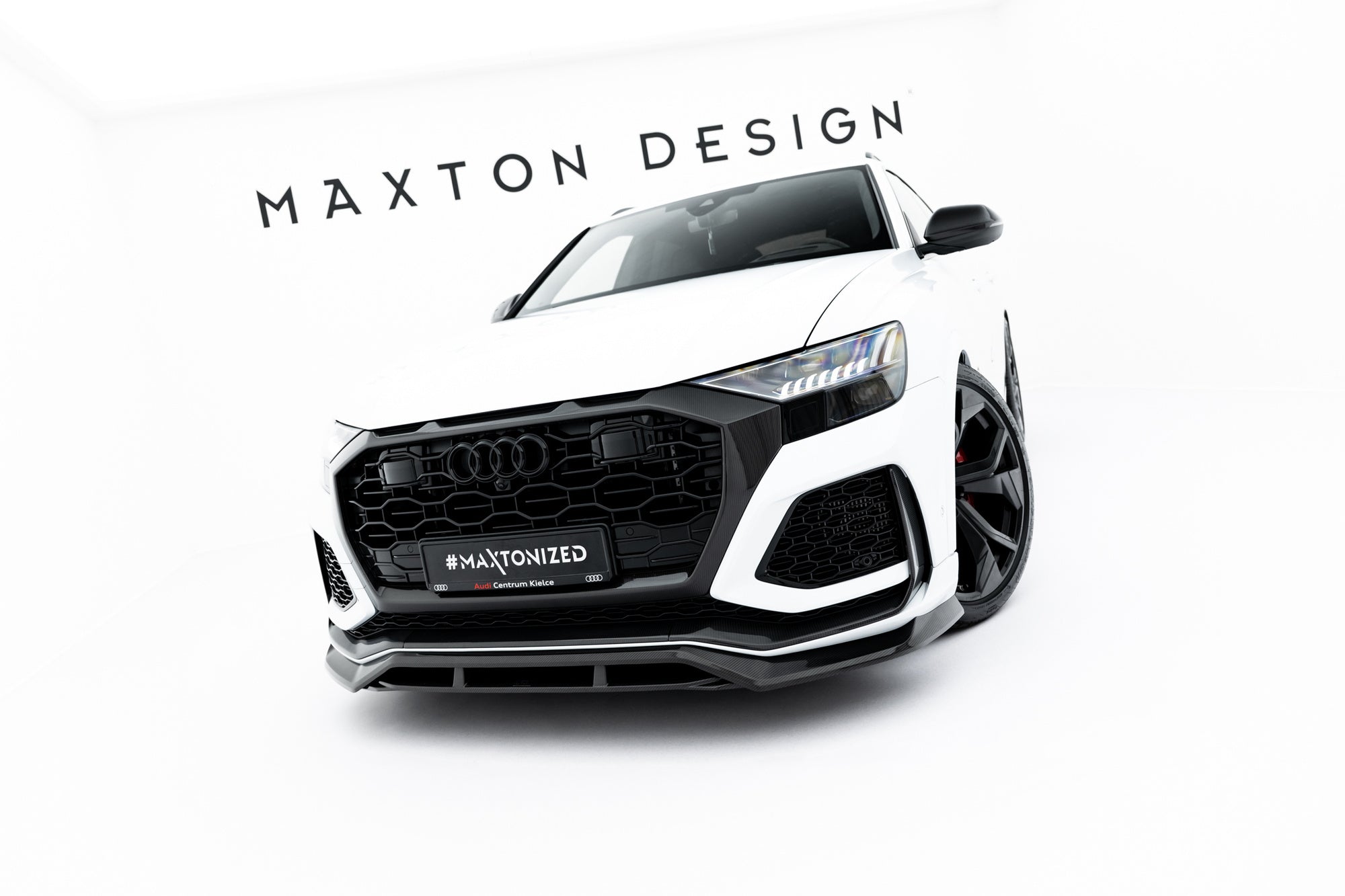 Maxton Design Splitter delantero de fibra de carbono pre-preg para Audi RSQ8 Mk1 - imagen 3