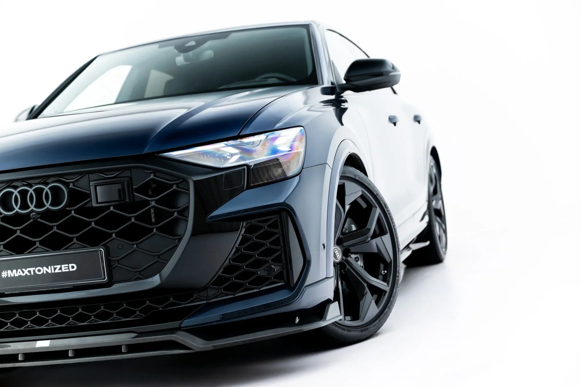 Maxton Design Splitter delantero de fibra de carbono pre-preg para Audi RSQ8 Mk1 Facelift - imagen 4