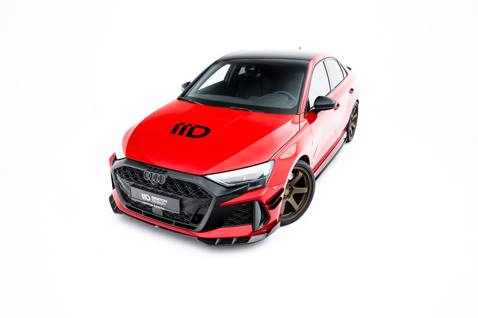 Maxton Design Splitter delantero de fibra de carbono pre-preg para Audi RS3 Sedan 8Y Facelift - imagen 9