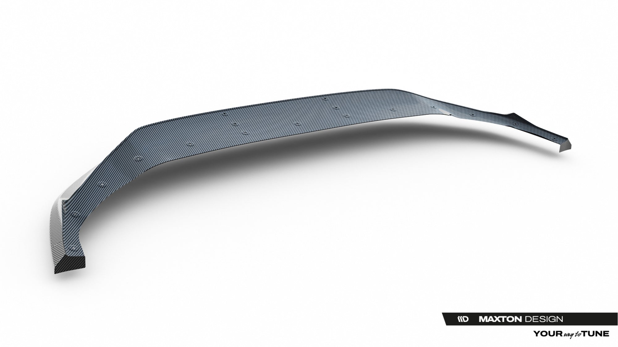 Maxton Design Splitter delantero de fibra de carbono pre-preg para Audi SQ8 / Q8 S-Line Mk1 Facelift - imagen 11