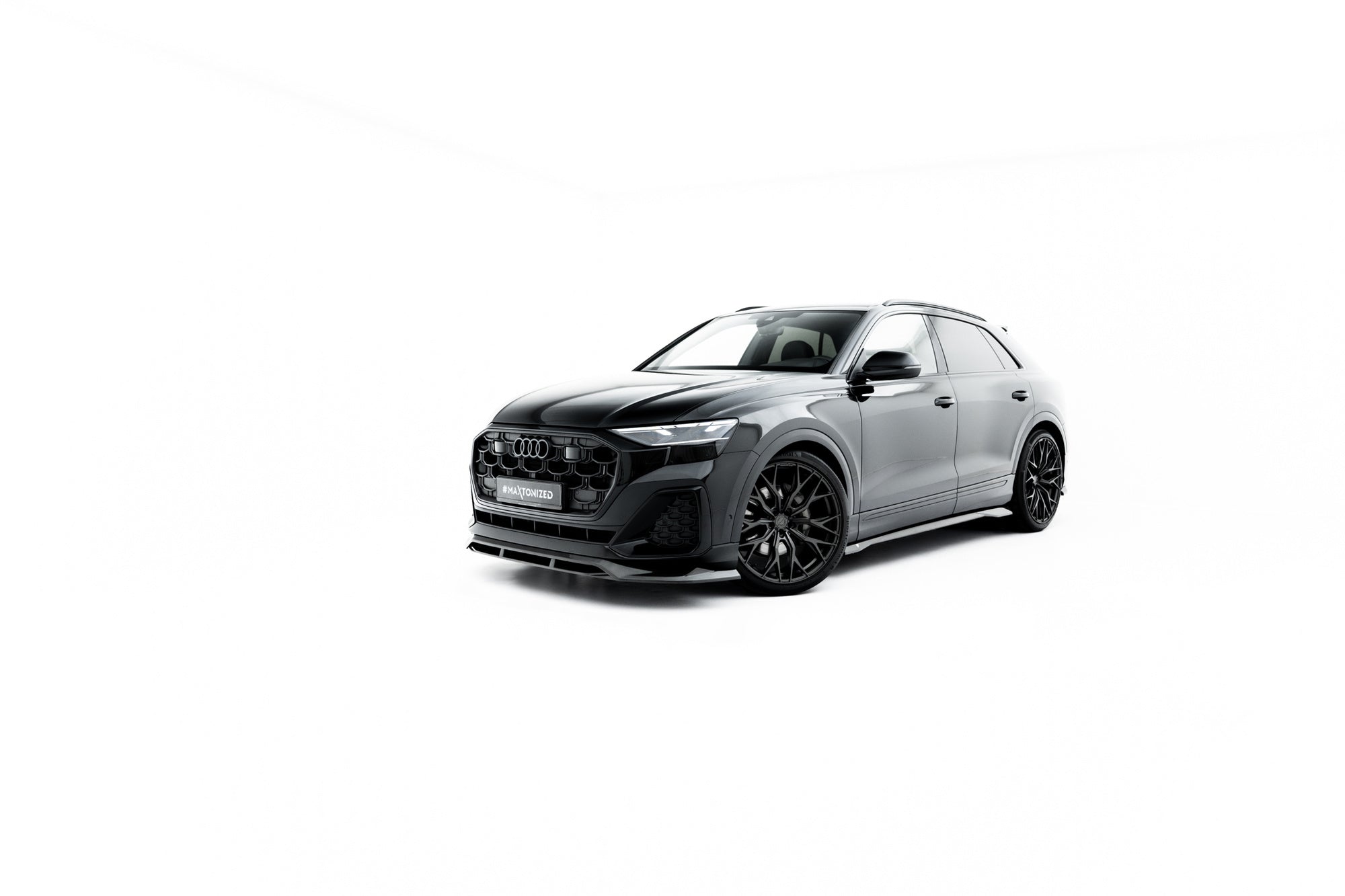 Maxton Design Splitter delantero de fibra de carbono pre-preg para Audi SQ8 / Q8 S-Line Mk1 Facelift - imagen 5
