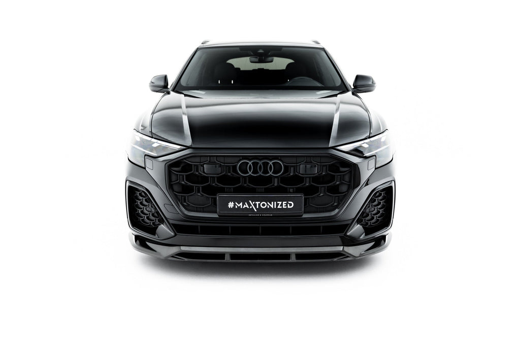 Maxton Design Splitter delantero de fibra de carbono pre-preg para Audi SQ8 / Q8 S-Line Mk1 Facelift - imagen 8