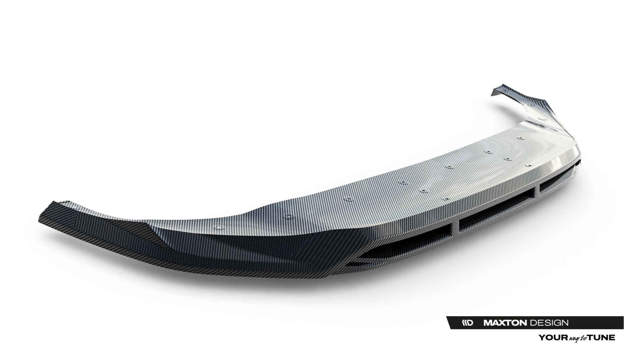 Maxton Design Splitter delantero de fibra de carbono pre-preg para Audi SQ8 / Q8 S-Line Mk1 Facelift - imagen 10