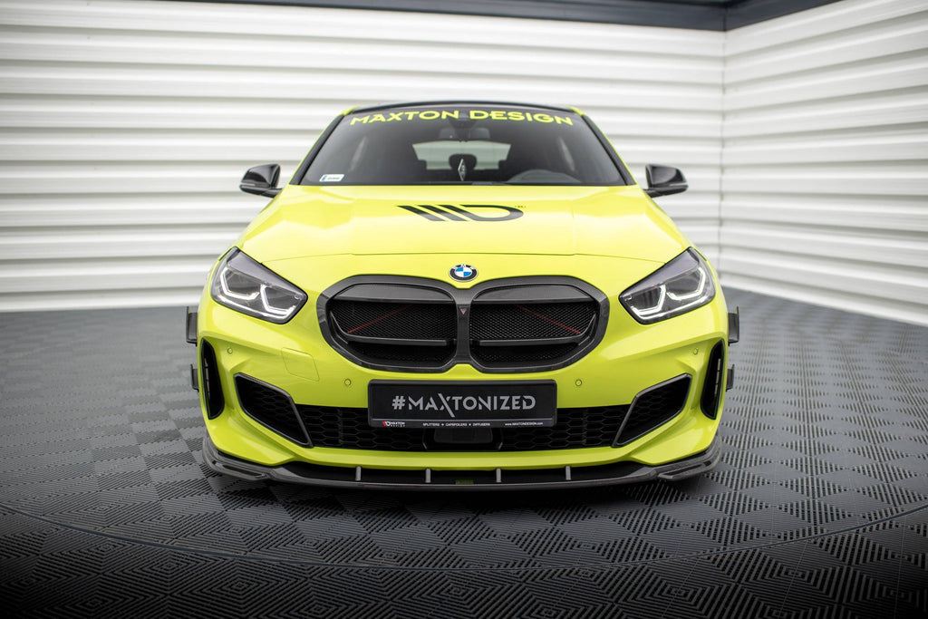 Maxton Design Carbon Fiber Front Splitter Prepreg para BMW 1 M-Pack / M135i / 128ti F40 - imagen 2