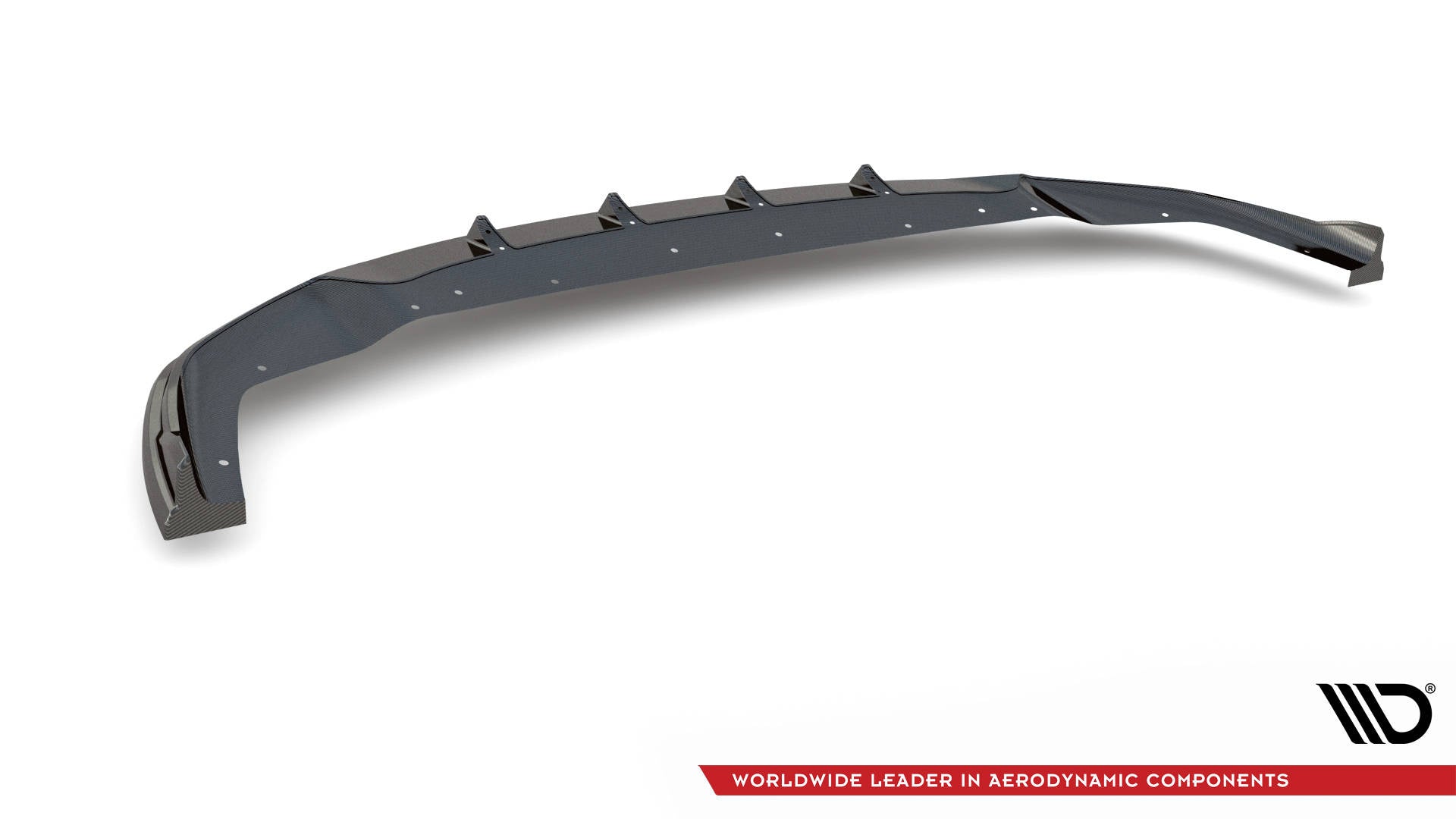 Maxton Design Carbon Fiber Front Splitter Prepreg para BMW 1 M-Pack / M135i / 128ti F40 - imagen 6