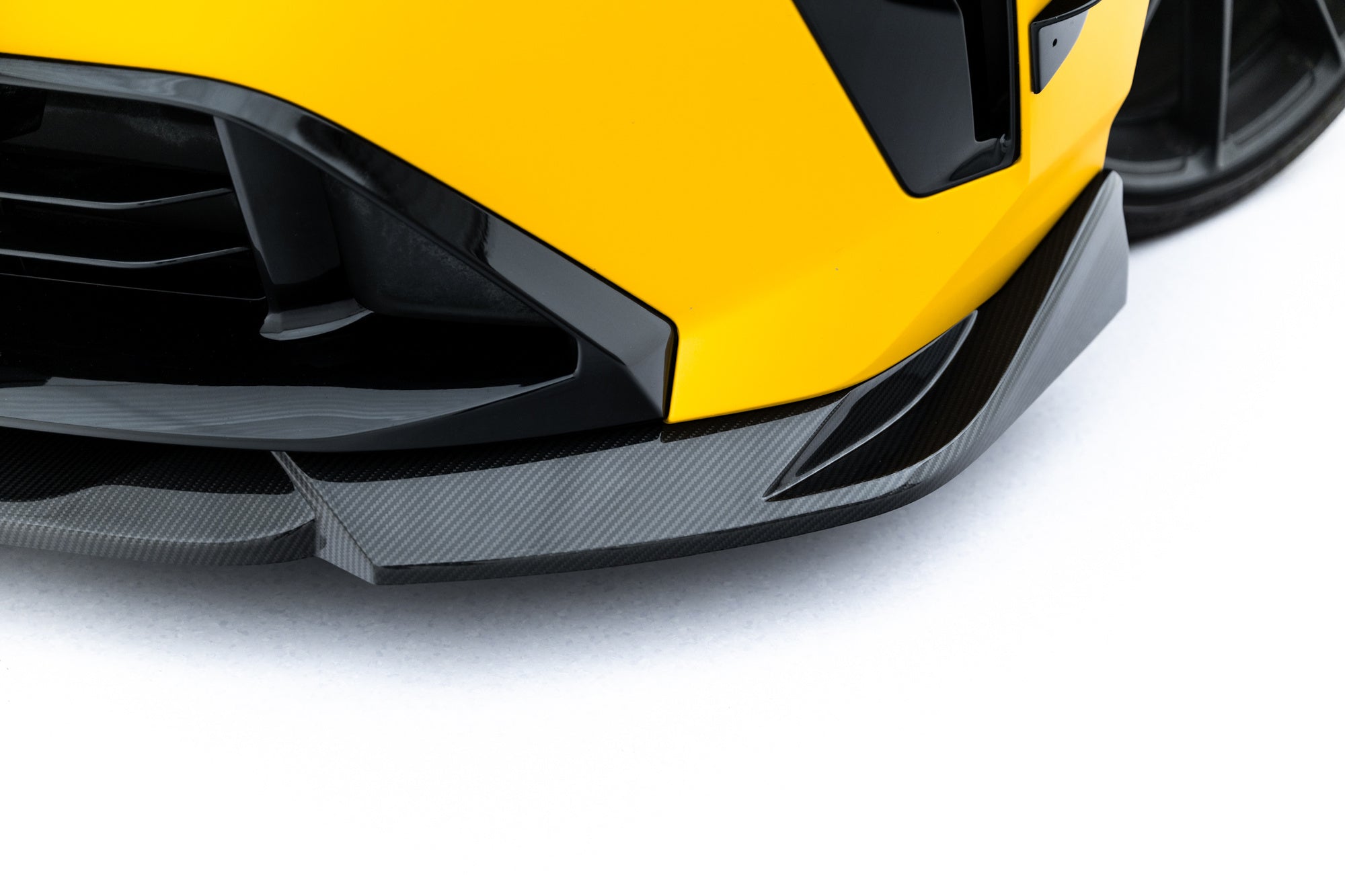 Maxton Design Splitter delantero de fibra de carbono pre-preg para BMW M135i / 1 M-Pack F70 - imagen 5
