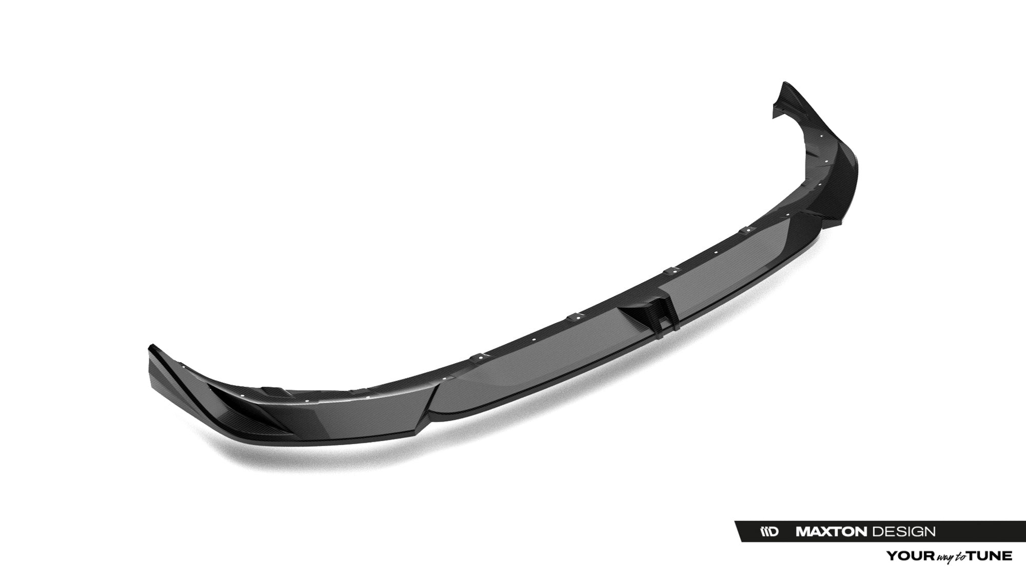 Maxton Design Splitter delantero de fibra de carbono pre-preg para BMW M135i / 1 M-Pack F70 - imagen 8
