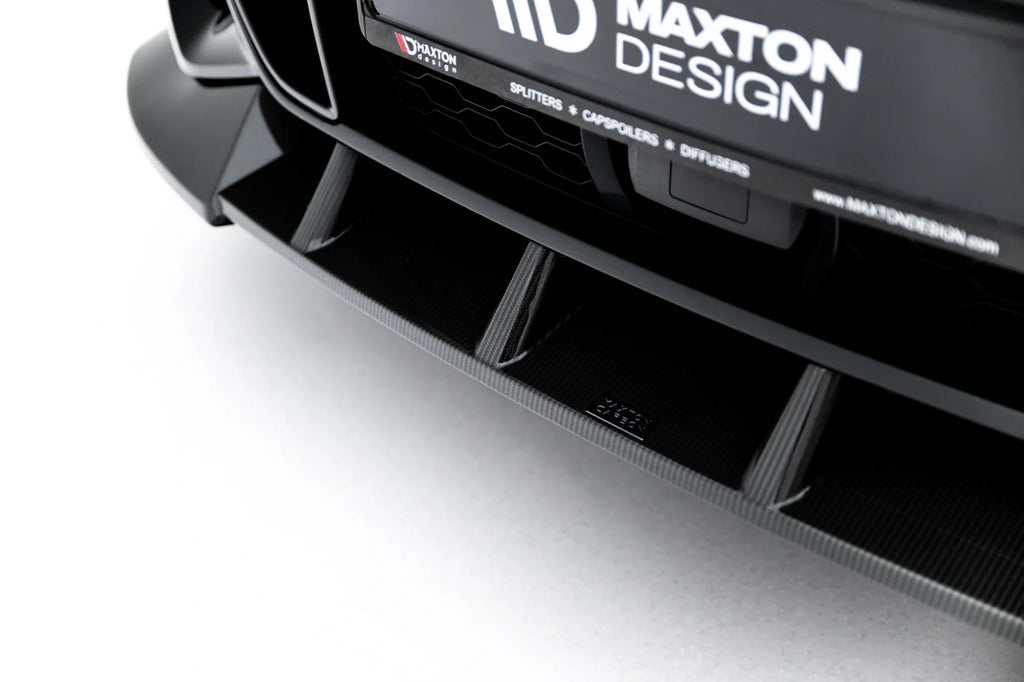 Maxton Design Splitter delantero de fibra de carbono pre-preg para BMW X5 M-Pack G05 - imagen 5