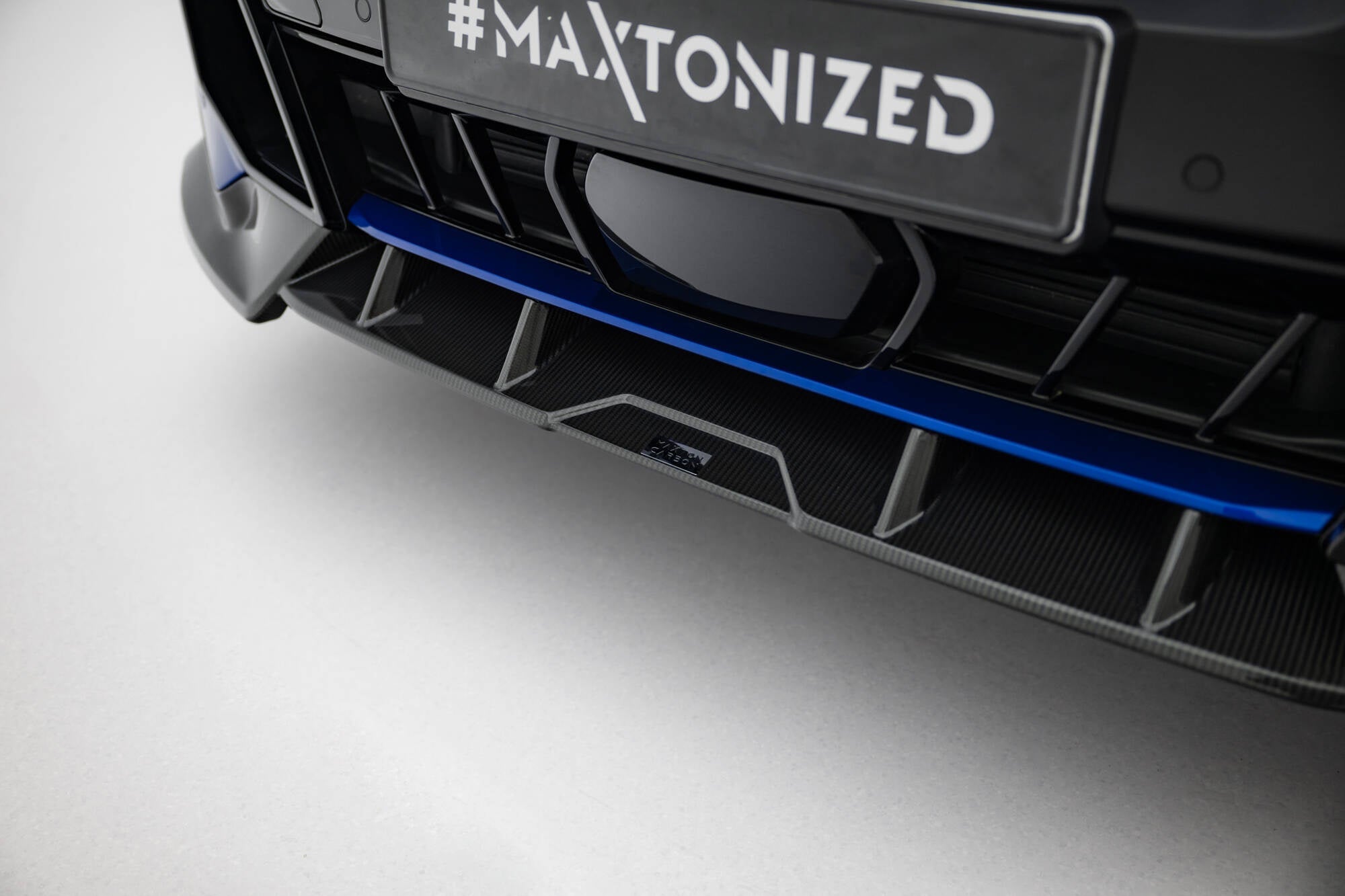 Maxton Design Splitter delantero de fibra de carbono pre-preg para BMW X5 M-Pack G05 Facelift - imagen 4