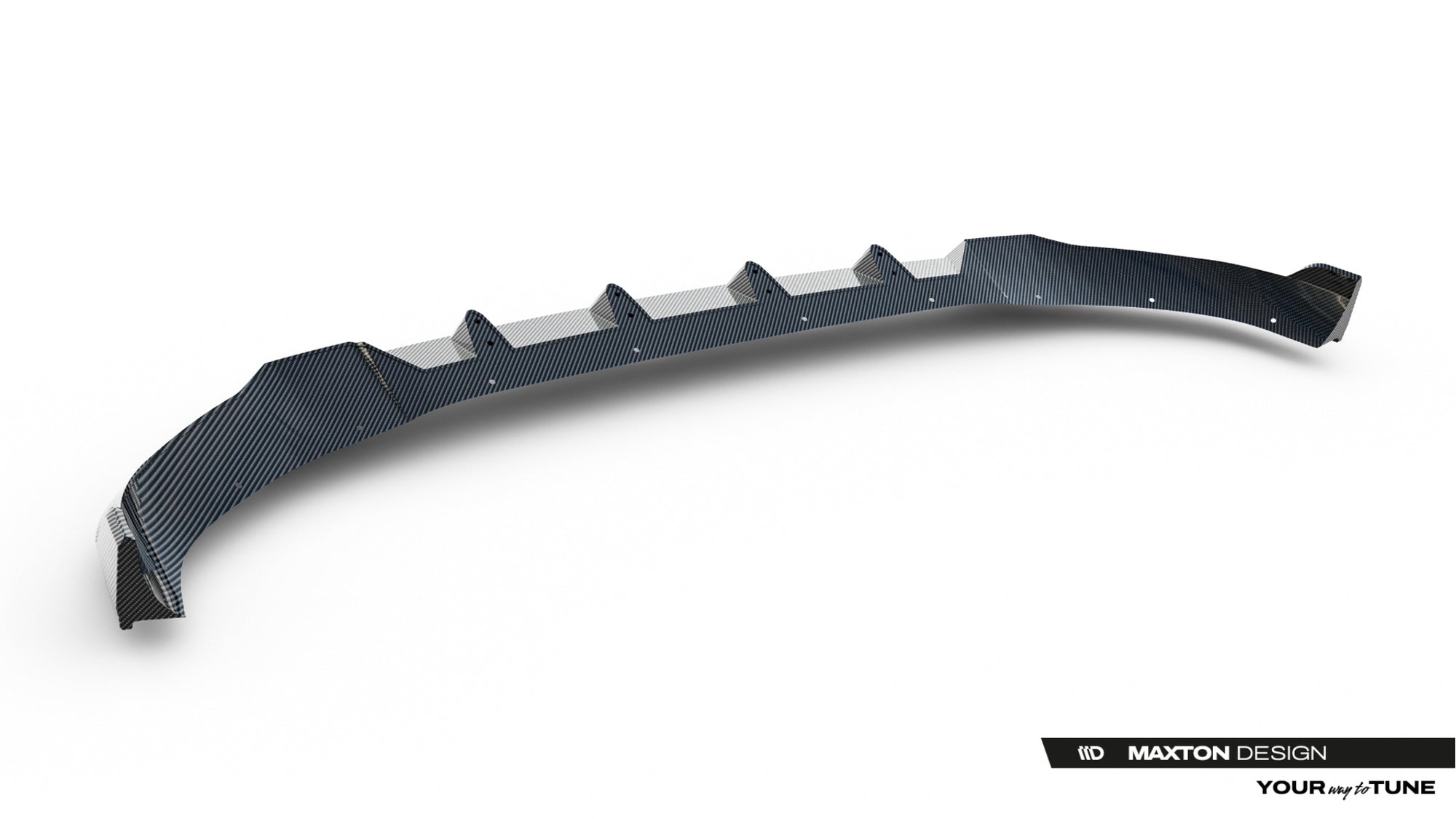 Maxton Design Splitter delantero de fibra de carbono pre-preg para BMW X7 M-Pack G07 - imagen 12
