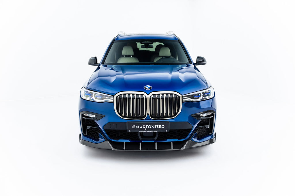 Maxton Design Splitter delantero de fibra de carbono pre-preg para BMW X7 M-Pack G07 - imagen 8