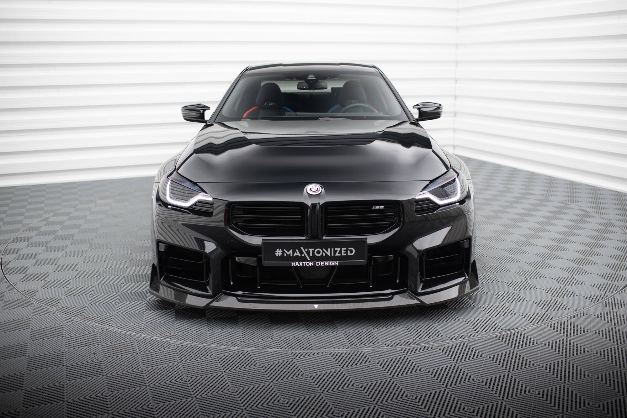 Maxton Design Splitter delantero de fibra de carbono pre-preg V.1 para BMW M2 G87 - imagen 2