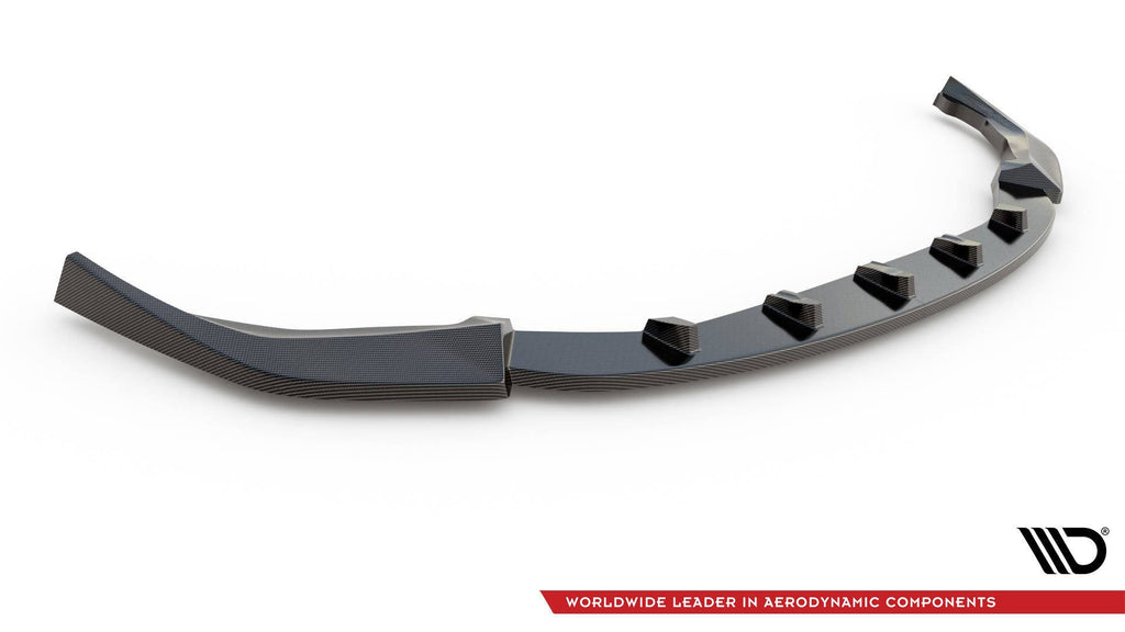 Maxton Design Splitter delantero de fibra de carbono pre-preg V.1 para BMW M3 Sedan / Touring G80 / G81 - imagen 4