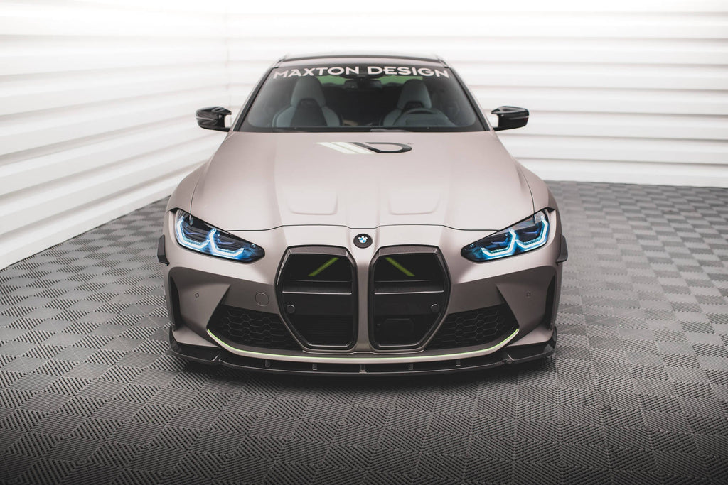 Maxton Design Splitter delantero de fibra de carbono pre-preg V.1 para BMW M3 Sedan / Touring G80 / G81 - imagen 2