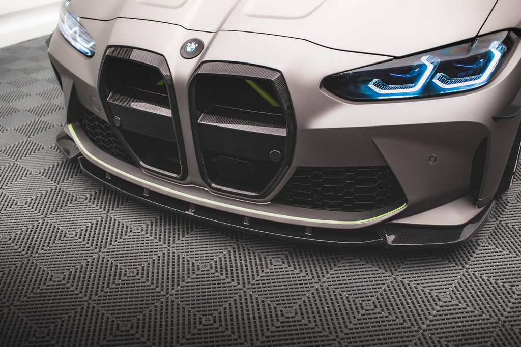 Maxton Design Splitter delantero de fibra de carbono pre-preg V.1 para BMW M3 Sedan / Touring G80 / G81 - imagen 5