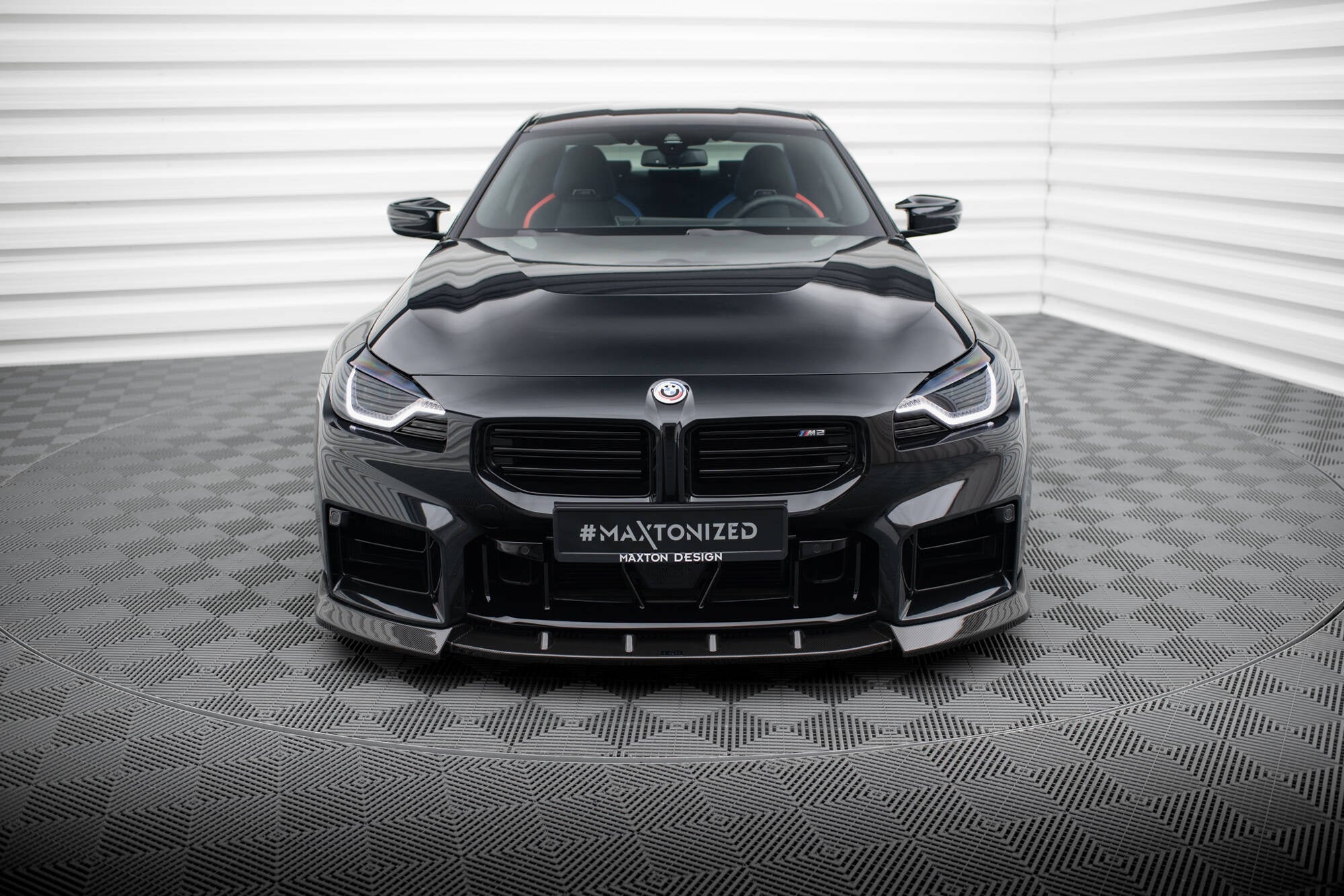 Maxton Design Splitter delantero de fibra de carbono pre-preg V.2 para BMW M2 G87 - imagen 2