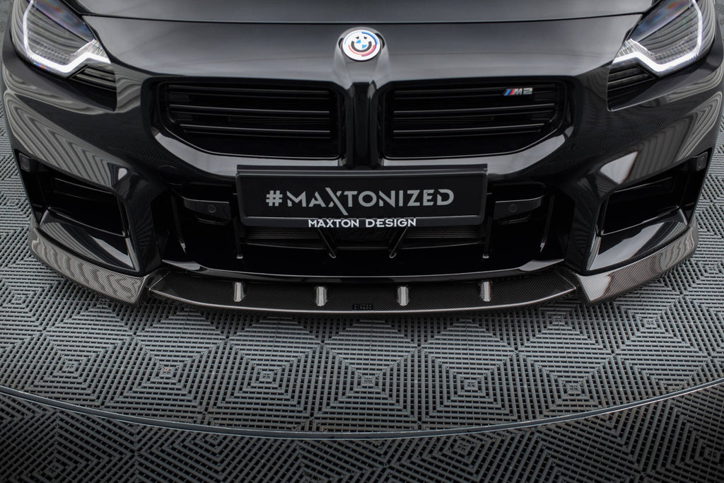 Maxton Design Splitter delantero de fibra de carbono pre-preg V.2 para BMW M2 G87 - imagen 3