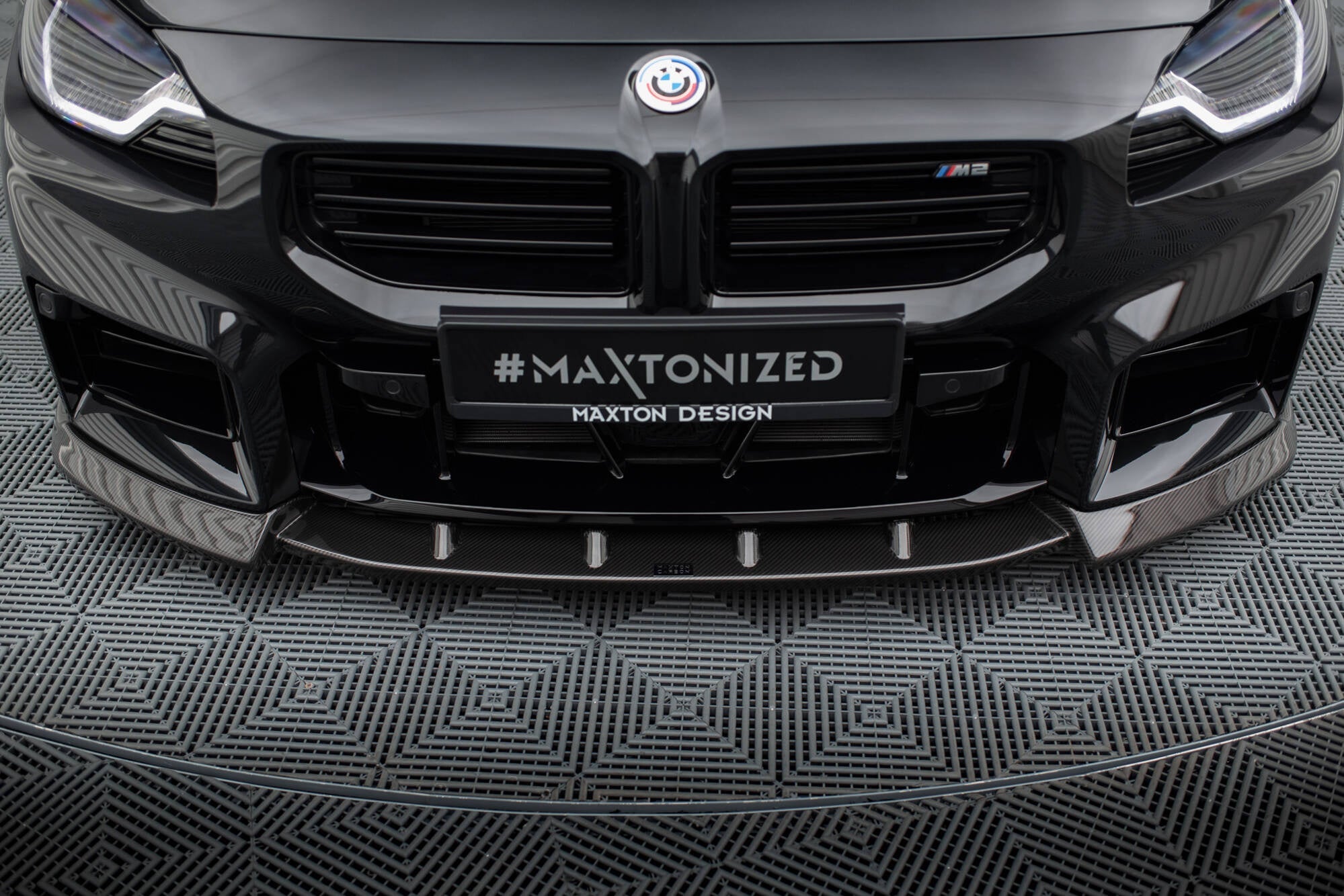 Maxton Design Splitter delantero de fibra de carbono pre-preg V.2 para BMW M2 G87 - imagen 3