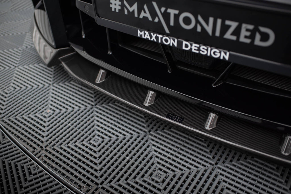 Maxton Design Splitter delantero de fibra de carbono pre-preg V.2 para BMW M2 G87 - imagen 4