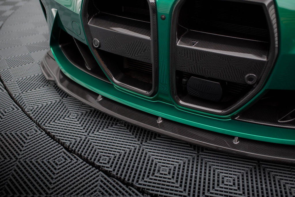 Maxton Design Splitter delantero de fibra de carbono pre-preg V.2 para BMW M3 Sedan / Touring G80 / G81 - imagen 3