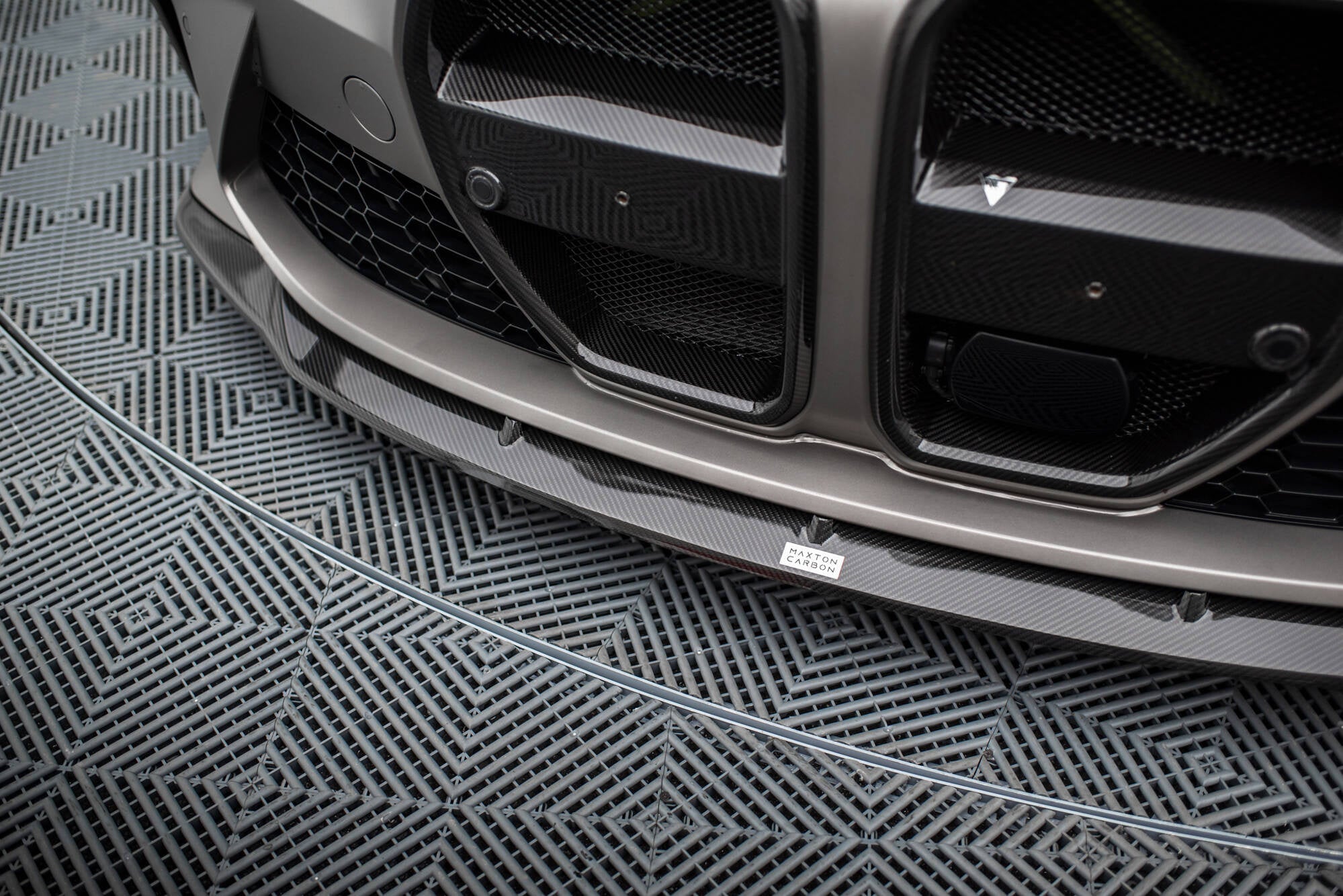 Maxton Design Splitter delantero de fibra de carbono pre-preg V.3 para BMW M4 G82 / M3 G80 - imagen 3