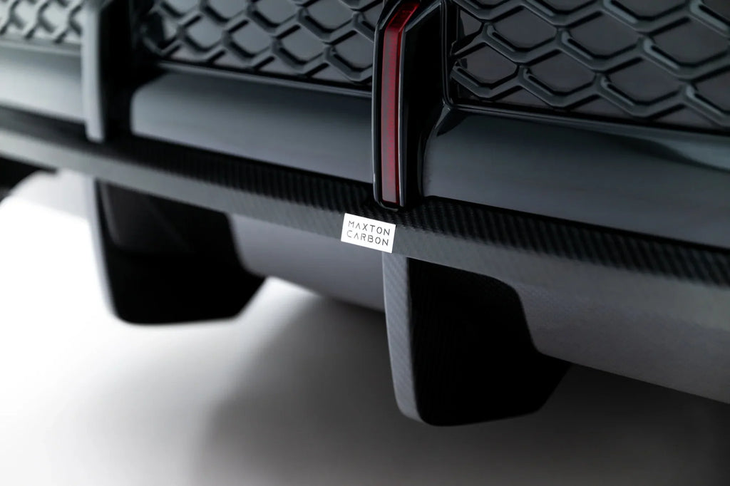Maxton Design Splitter trasero de fibra de carbono pre-preg (With Vertical Bars) para Audi RSQ8 Mk1 Facelift - imagen 5