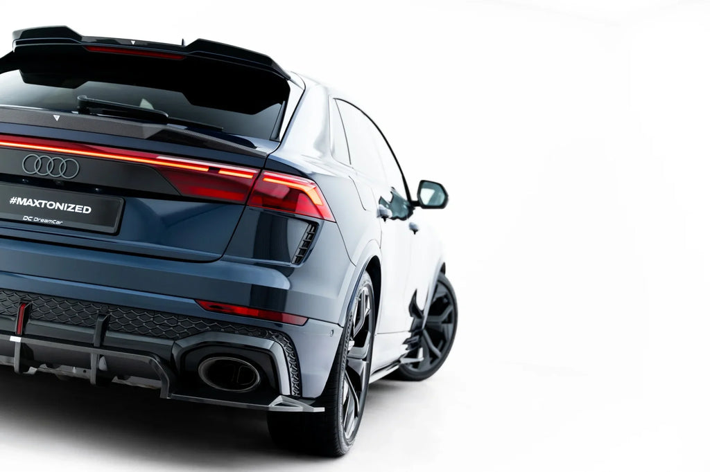 Maxton Design Splitter trasero de fibra de carbono pre-preg (With Vertical Bars) para Audi RSQ8 Mk1 Facelift - imagen 7