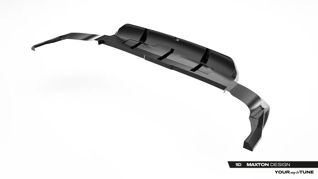 Maxton Design Splitter trasero de fibra de carbono pre-preg (With Vertical Bars) para Audi RSQ8 Mk1 Facelift - imagen 10