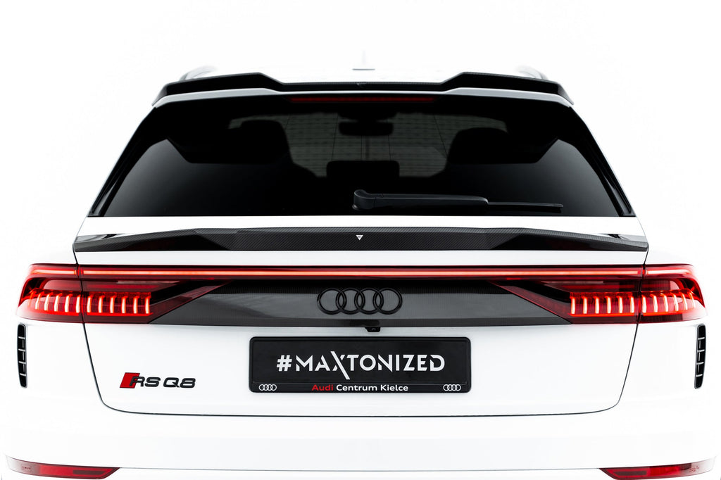 Maxton Design Prepreg Carbon Fiber Tailgate Spoiler (Lower) para Audi RSQ8 Mk1 Facelift - imagen 3