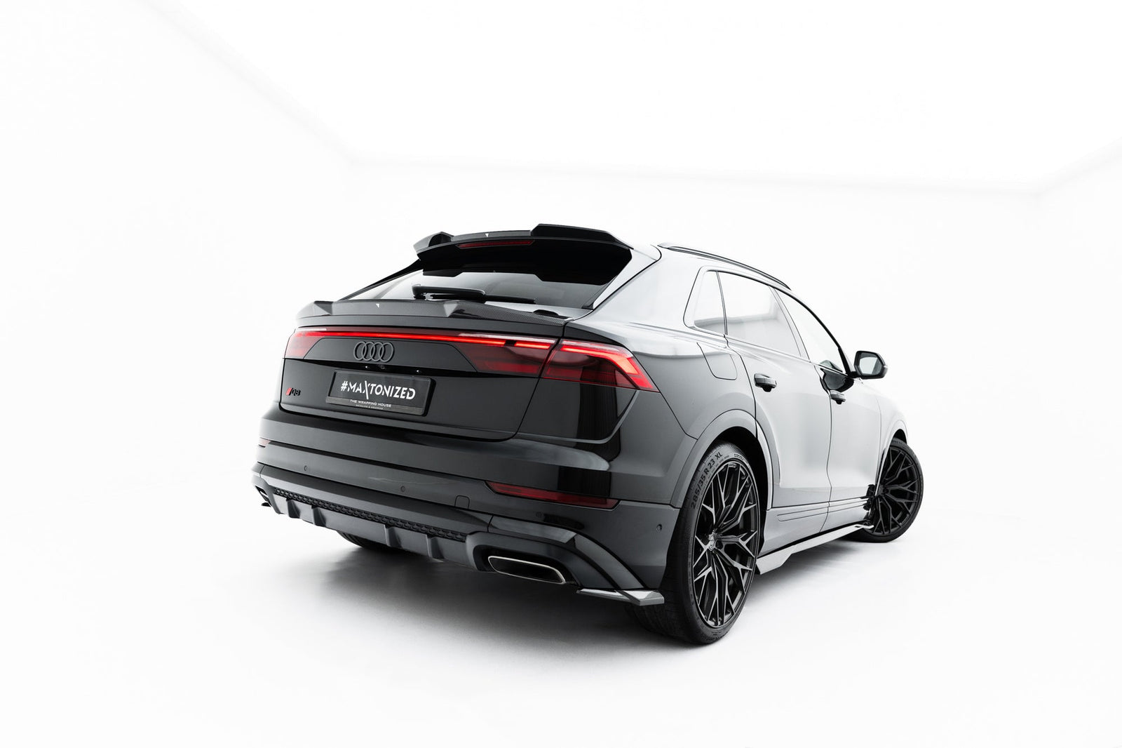 Maxton Design Prepreg Carbon Fiber Tailgate Spoiler (Lower) para Audi RSQ8 Mk1 Facelift - imagen 1
