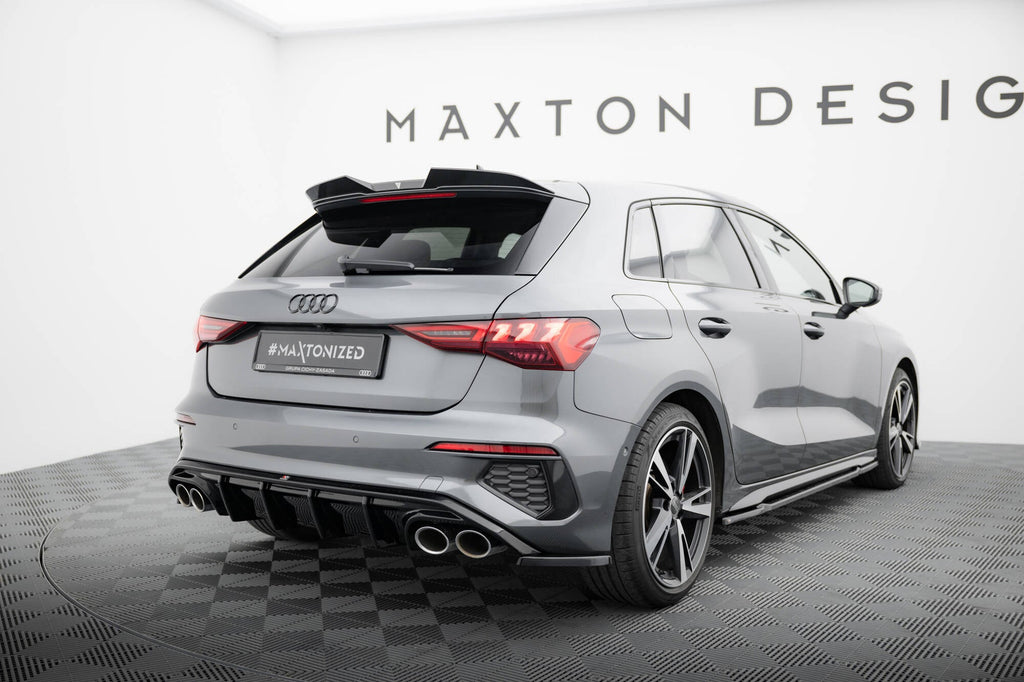Maxton Design Prepreg Carbon Fiber Tailgate Spoiler para Audi RS3 / S3 / A3 S-Line Sportback 8Y / 8Y Facelift - imagen 6
