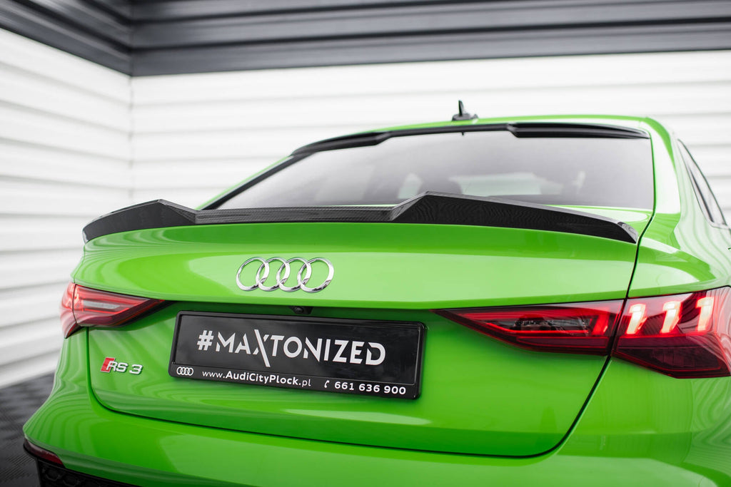 Maxton Design Prepreg Carbon Fiber Tailgate Spoiler para Audi RS3 / S3 / A3 S-Line / Standard Sedan 8Y - imagen 1