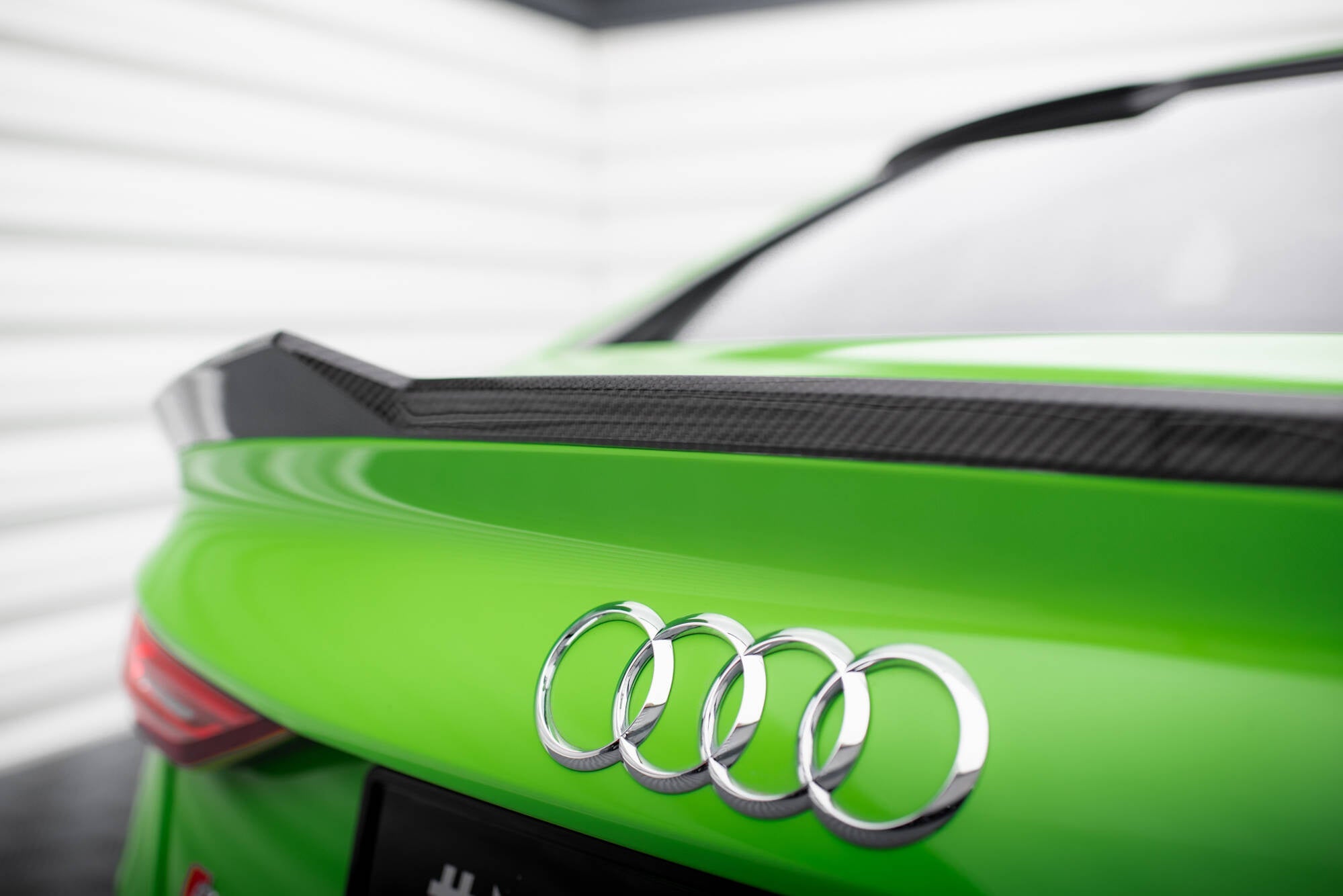 Maxton Design Prepreg Carbon Fiber Tailgate Spoiler para Audi RS3 / S3 / A3 S-Line / Standard Sedan 8Y - imagen 3