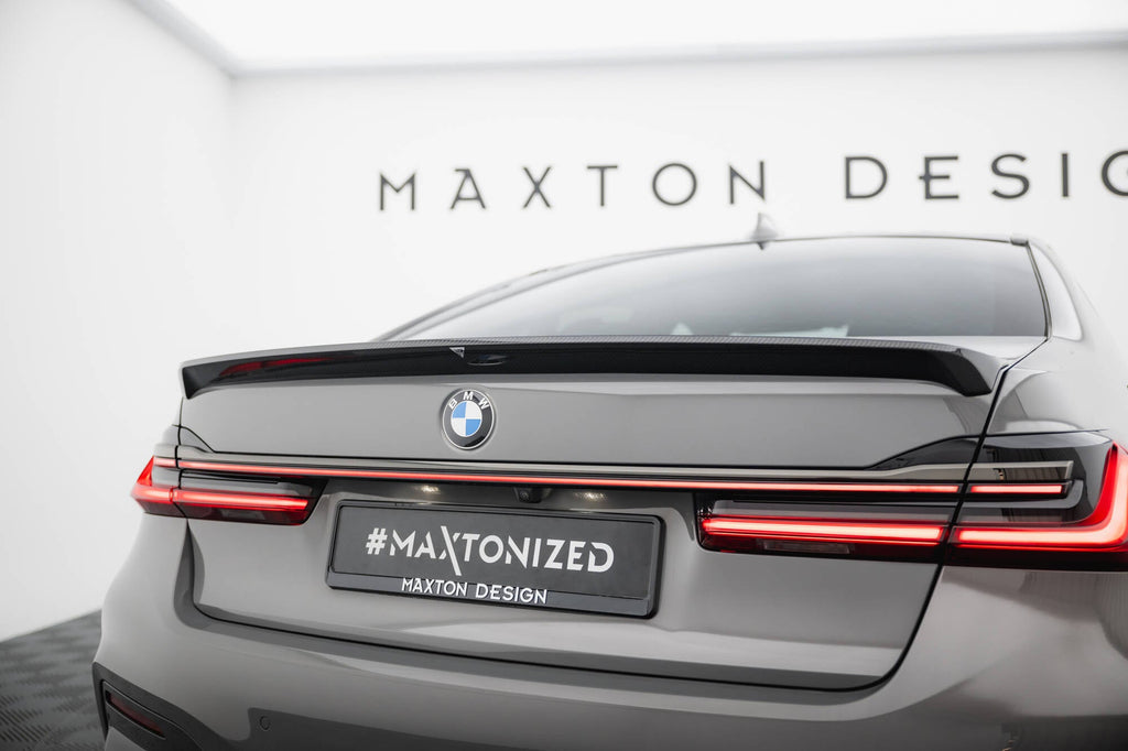 Maxton Design Prepreg Carbon Fiber Tailgate Spoiler para BMW 7 G11 / G11 Facelift - imagen 1