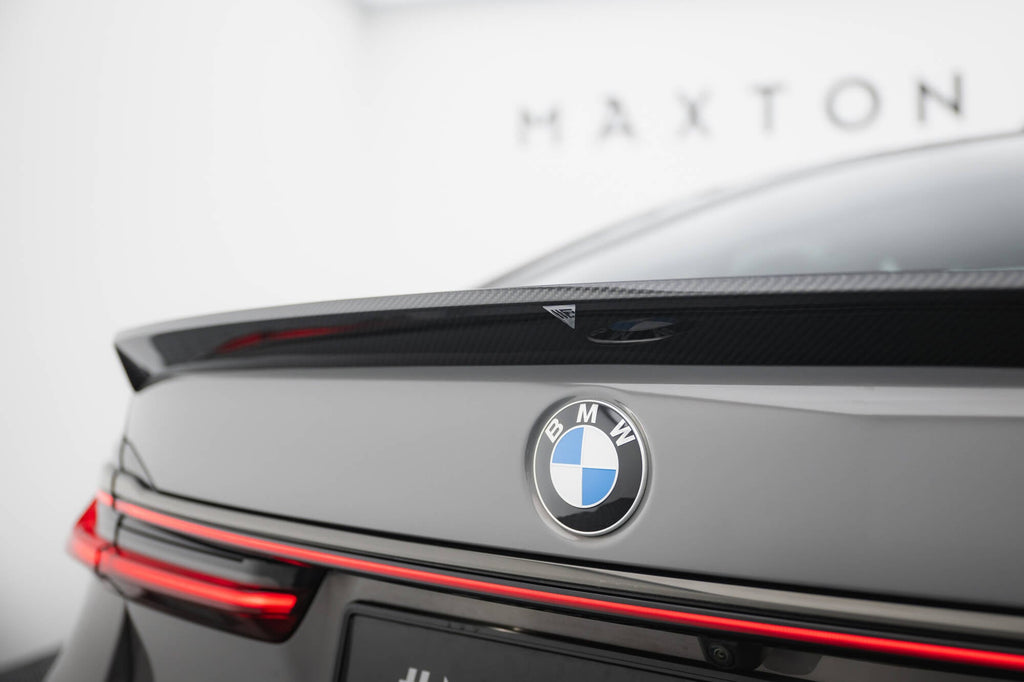 Maxton Design Prepreg Carbon Fiber Tailgate Spoiler para BMW 7 G11 / G11 Facelift - imagen 4