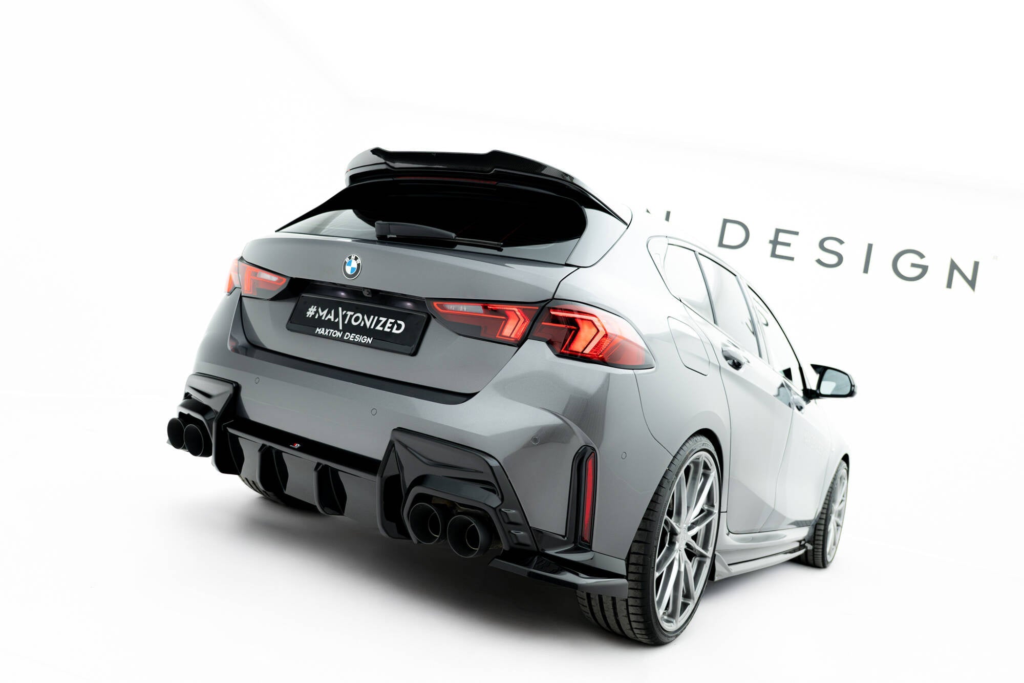 Maxton Design Prepreg Carbon Fiber Tailgate Spoiler para BMW M135i / M-Pack F70 - imagen 2